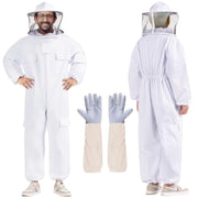 LONGADS front view full suit showing complete head-to-ankle coverage and protection