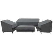 loriano front packaging grey set shows complete four-piece protection and easy storage