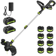 LPSUK front packaging of 12-inch trimmer showing features and benefits