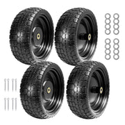 LTNICER front view wheel assembly showing durable construction and smooth roll