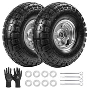 LTNICER front profile tire showing full wheel and durable rubber improving stability
