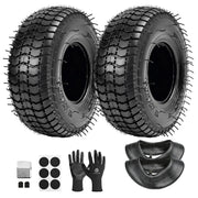 LTNICER front view of tire and tube pair showing ready-fit benefit