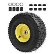 LTNICER front view yellow wheel showing full assembly and visibility benefit