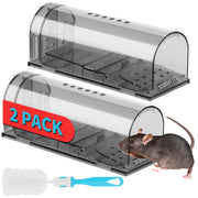 LULUCATCH front view showing trap and label, highlights easy setup