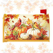 Luvsweets front view showing pumpkin and cardinal art for curb appeal