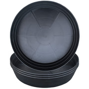 LWALRS front view of 16-inch saucer showing full rim protecting surfaces