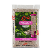 Lyric 25 lb bag front view showing product and benefit of long supply
