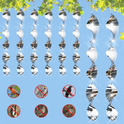 LIZOIDZSM front view of full 24-piece bird deterrent set showing contents and benefit