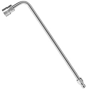 M MINGLE front view of 14-inch curved wand showing connectors and fit