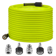 M MINGLE front view of hose kit showing durable fittings and included adapters