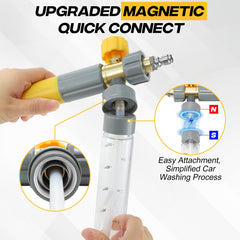 M MINGLE magnetic bottle mouth close-up highlighting instant snap-on seal