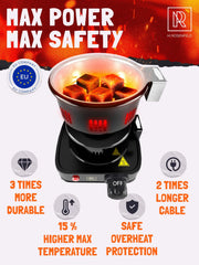 M. ROSENFELD stainless steel coil detail highlighting durable heating element