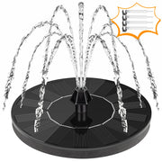 Mademax front view of floating fountain showing compact design and quick start benefit
