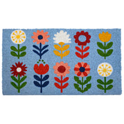 MAINEVENT front view showing vibrant floral welcome and curb appeal