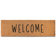 MAINEVENT mat front packaging showing brand and welcome design for curb appeal