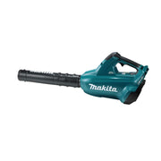 Makita XBU02Z front view showing blower body and tube, brand durability benefit
