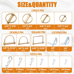 mankk open two-tier assortment box showing organized pins for quick selection