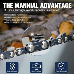 Mannial installed on DeWalt DCCS620 bar demonstrating correct fit