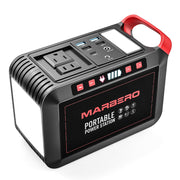 MARBERO front view with AC ports showing compact convenience