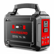 MARBERO front view showing ports and compact design for versatile charging