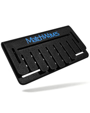 Matchwaves front view of griddle guard showing clean barrier and improved control