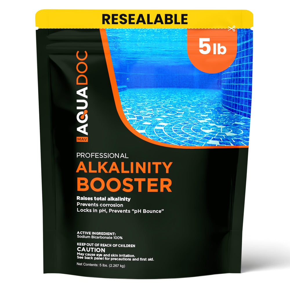 MAV AquaDoc front packaging showing clear product identity and benefits
