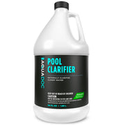 MAV AquaDoc front label on 64 oz bottle showing product identity and clarity benefit