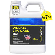 MAV AquaDoc front label showing product name and 67 oz size benefit