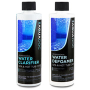 MAV AquaDoc front packaging showing kit benefits and clear water result