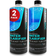 MAV AquaDoc front packaging showing two 32oz bottles for fast clarity