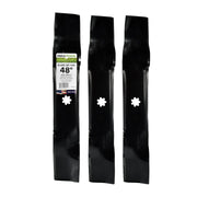 Maxpower front packaging showing 3-blade set and fitment details