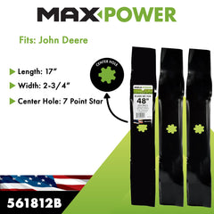 Maxpower blade edge profile close-up illustrating sharp cutting benefit
