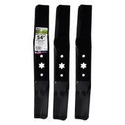 Maxpower front packaging showing three 561557B blades and brand benefit of fit