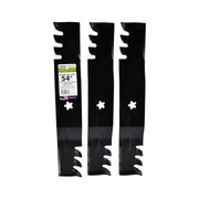 MaxPower front packaging showing three-blade set and model number, durable product presentation