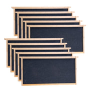 MayBee front view of deep brood frame showing sturdy pinewood and clean finish for durability