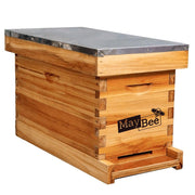 MayBee front view nuc box showing compact hive and portability benefit