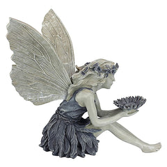 MBVBN fairy statue placed in garden adding whimsical charm