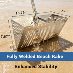 MEEGOON welded catcher close-up highlighting seamless construction and strong teeth