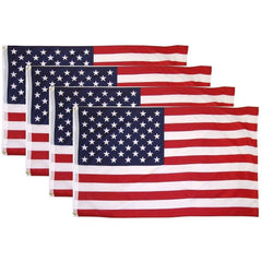 MegaDeal US flag front view showing full stars and stripes, clear patriotic display