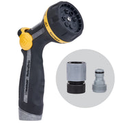 Melnor RelaxGrip front view showing ergonomic shape and benefits
