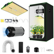 MELONFARM front view of complete tent bundle showing compact kit and easy setup