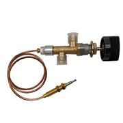 MENSI front view of control valve showing compact safety design