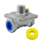 MENSI front view regulator showing compact body and ports for easy installation