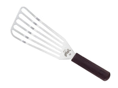 Mercer Culinary Hell's Handle front view showing full spatula and ergonomic grip for safe handling