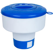 Merkia front view floater showing shape and lid, clear visibility and durable design