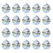 MerryNine crystal suncatcher front view showing clear sphere and sparkle benefit