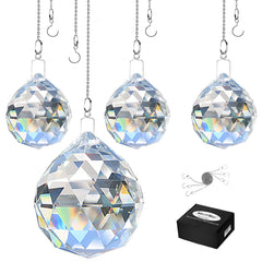 MerryNine crystal sun catcher front packaging showing content and gift-ready look