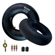 MerryYard front view of two inner tubes showing packaging and size for quick identification