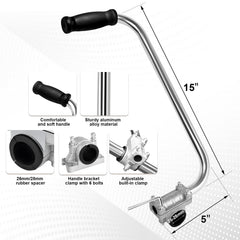 Meyoppm close-up of aluminum grip highlighting lightweight durability
