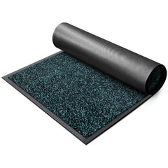 Mibao low profile under door showing 0.3-inch clearance for smooth door operation benefit